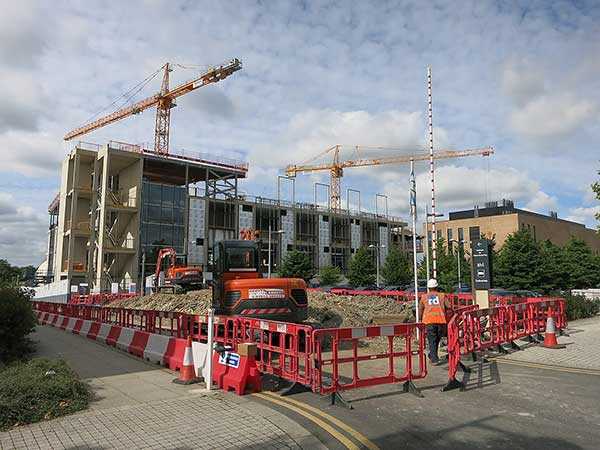 new building, west Cambridge site: Hugh Venables